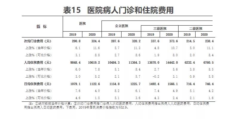 2020年我国卫生健康事业发展统计公报(图21)