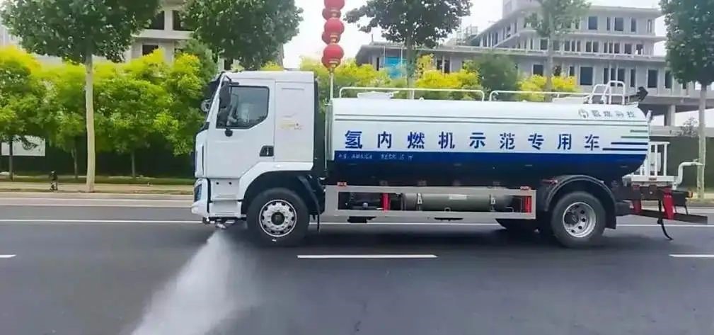 我国首台氢内燃机整车正式投运(图1)