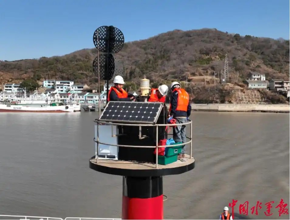 【中国水运网】国内首个舟山海域航标供电迈入“氢能时代”(图1)