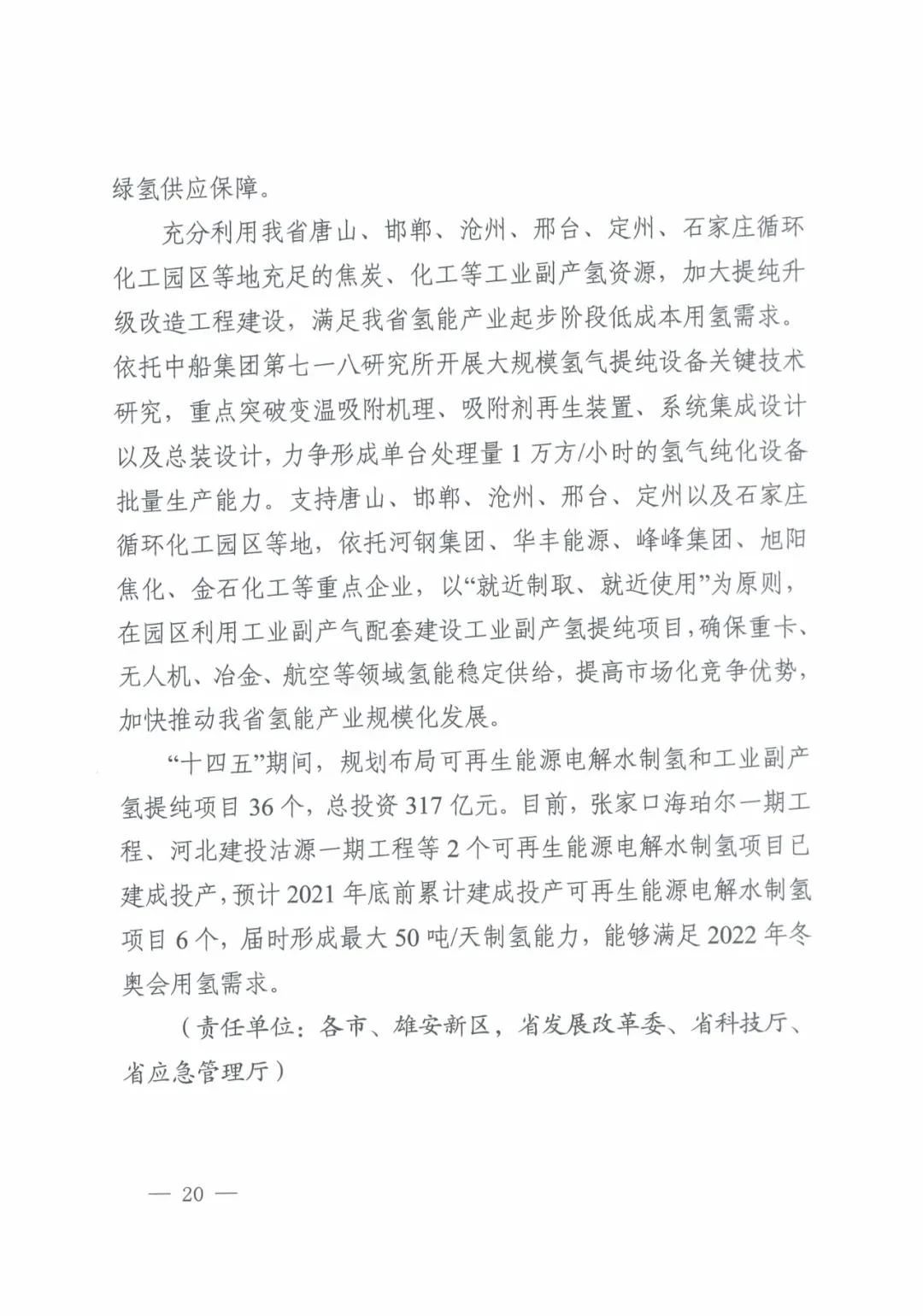 河北省发布氢能产业“十四五”规划(图21)